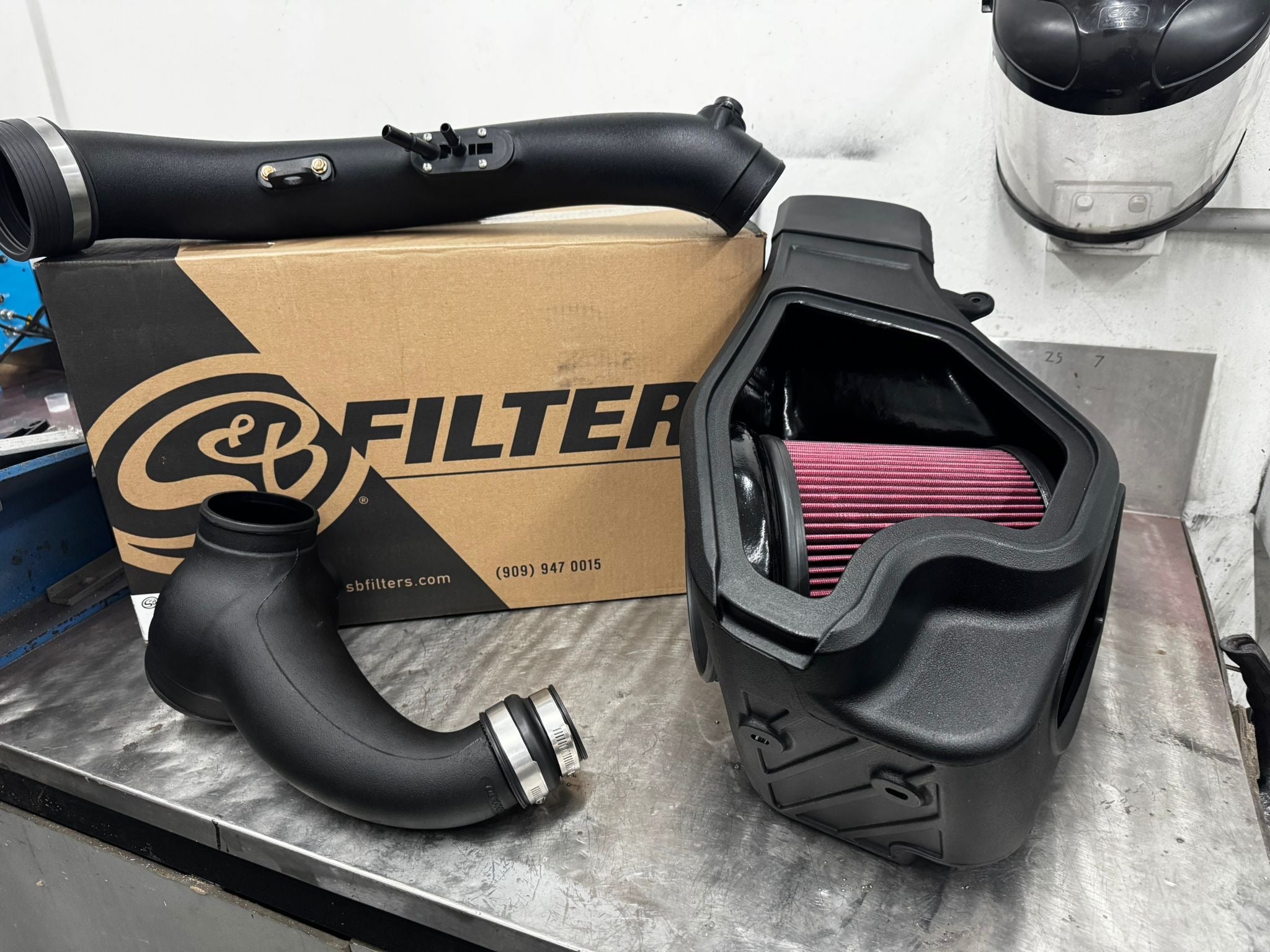 S&B Next Gen Ranger Raptor Cold Air Intake with crossover