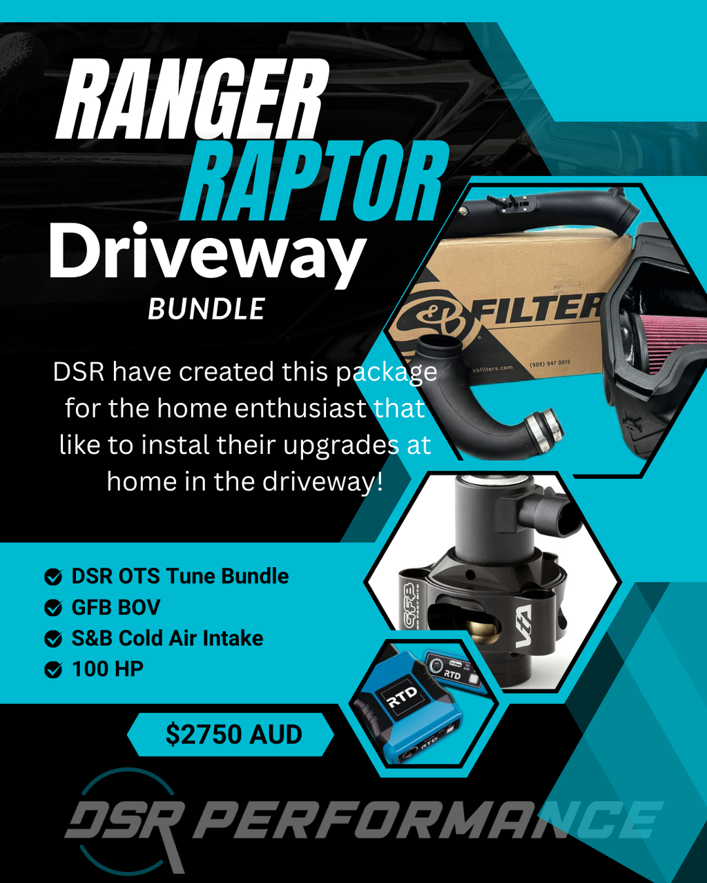 Ranger Raptor Upgrades – DSR Performance
