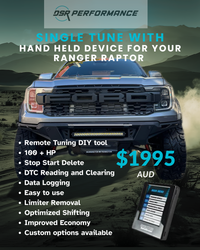 Next Gen Ranger Raptor remote custom tune tune with flash device bundle