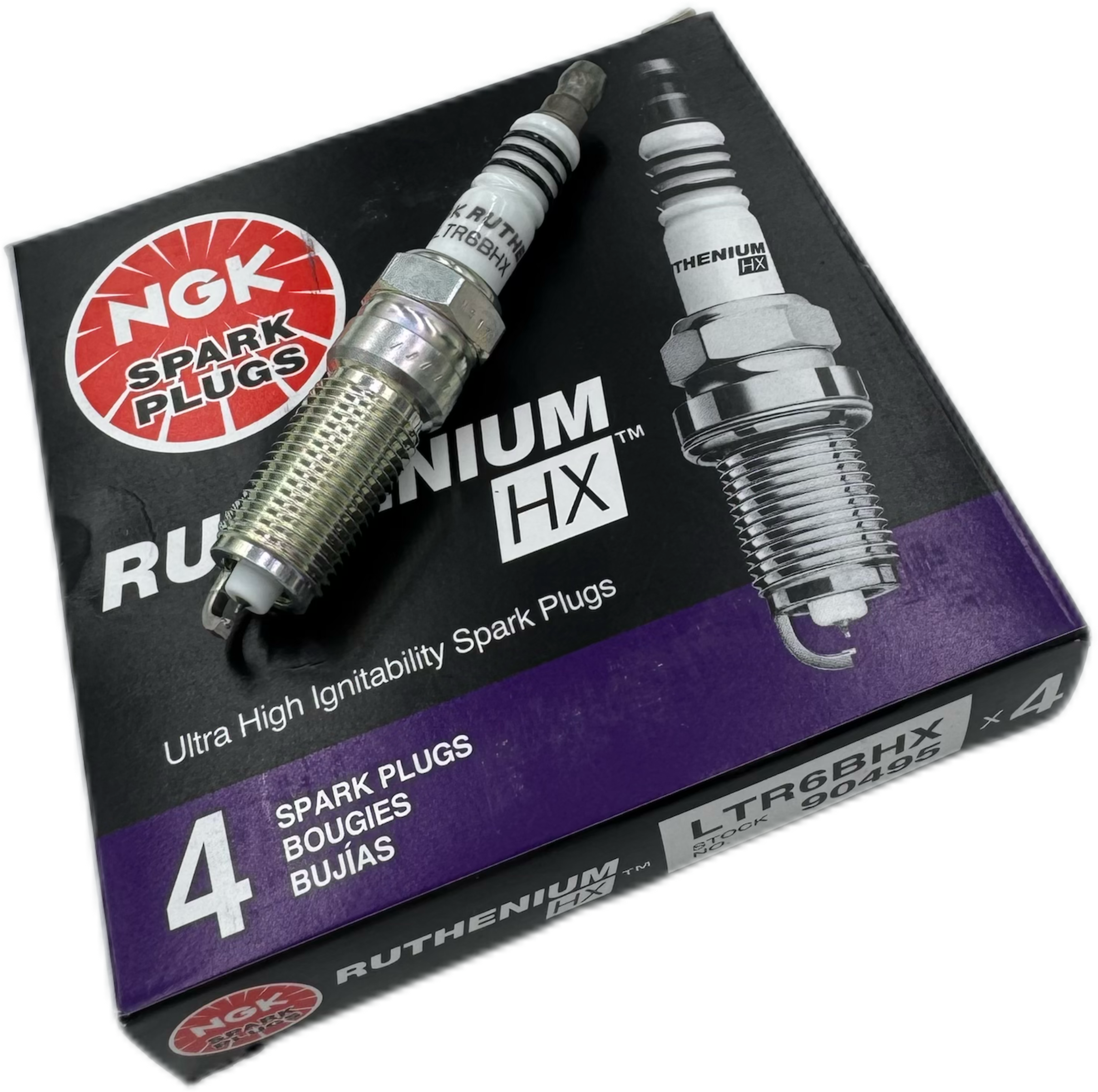 Ranger Raptor Spark plugs NGK Ruthenium HX